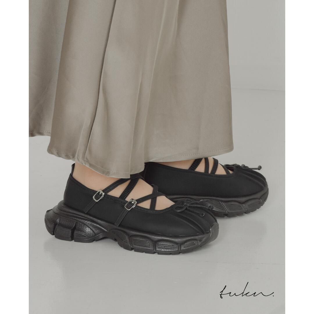厚底バレエコアスニーカー 【sneaker01】