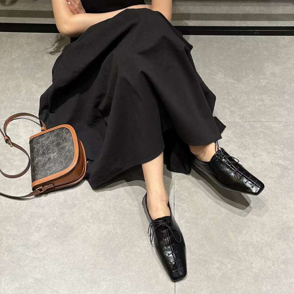 レースアップマニッシュシューズ【280-6】