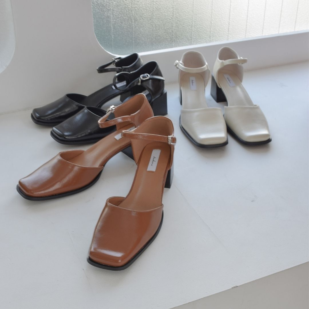 ヒールセパレートパンプス 【1-288-1-c】