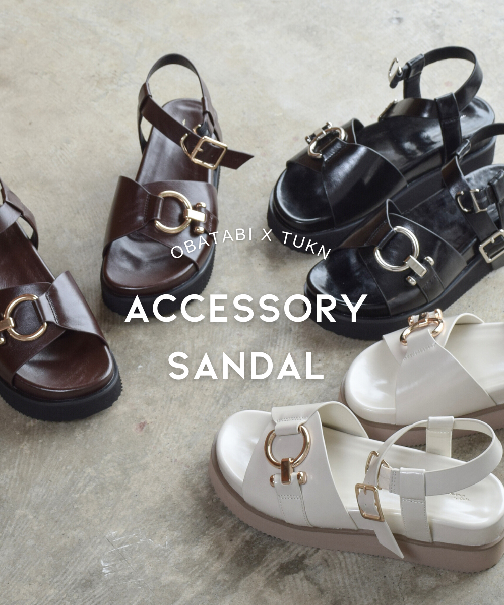 【OBATABIxtukn.コラボ】サンダル 履き心地に感動! 7488