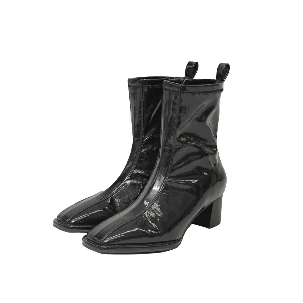 エナメル感動ブーツ【7474-5p】