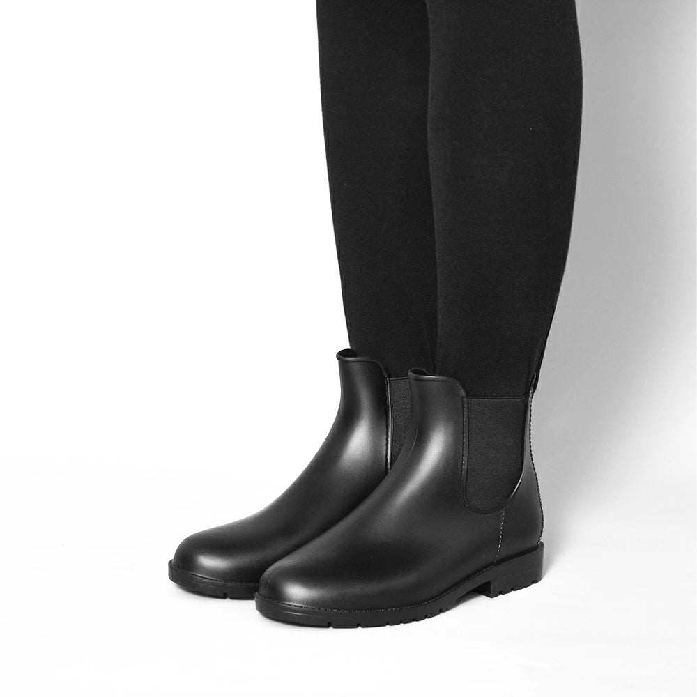 サイドゴアショートレインブーツ【gsz2050】