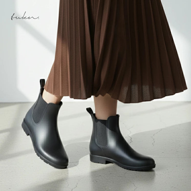 サイドゴアショートレインブーツ【gsz2050】