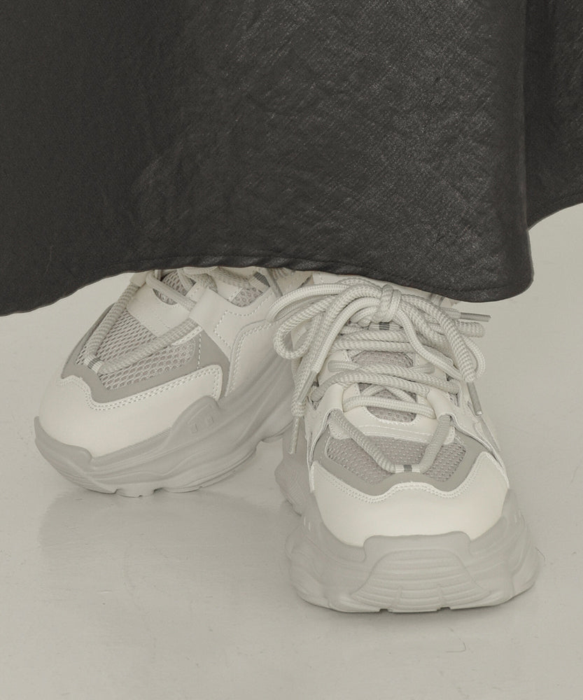 【Urban Mile by tukn.】 本革厚底スニーカー【n-508】