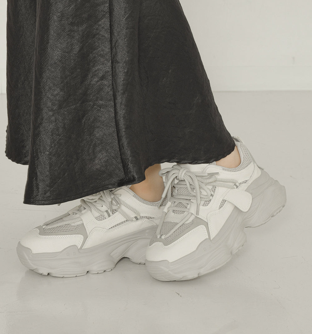 【Urban Mile by tukn.】 本革厚底スニーカー【n-508】