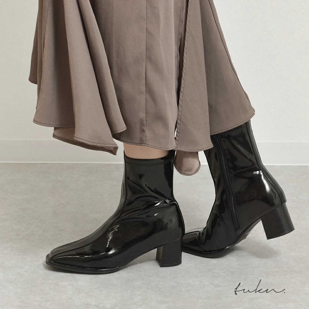 エナメル感動ブーツ【7474-5p】