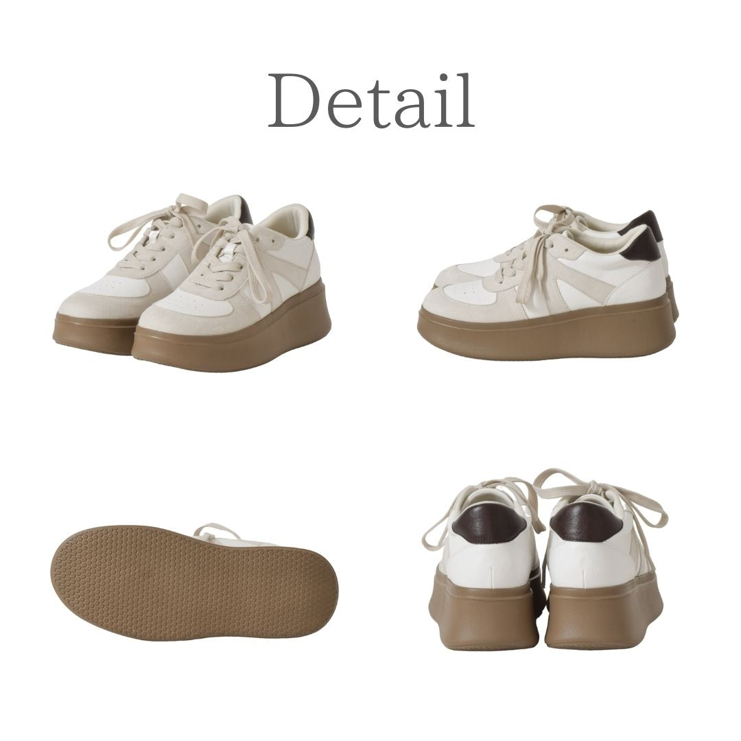 <mayoさんコラボ>ラク盛れスニーカー 【1-7501-o】