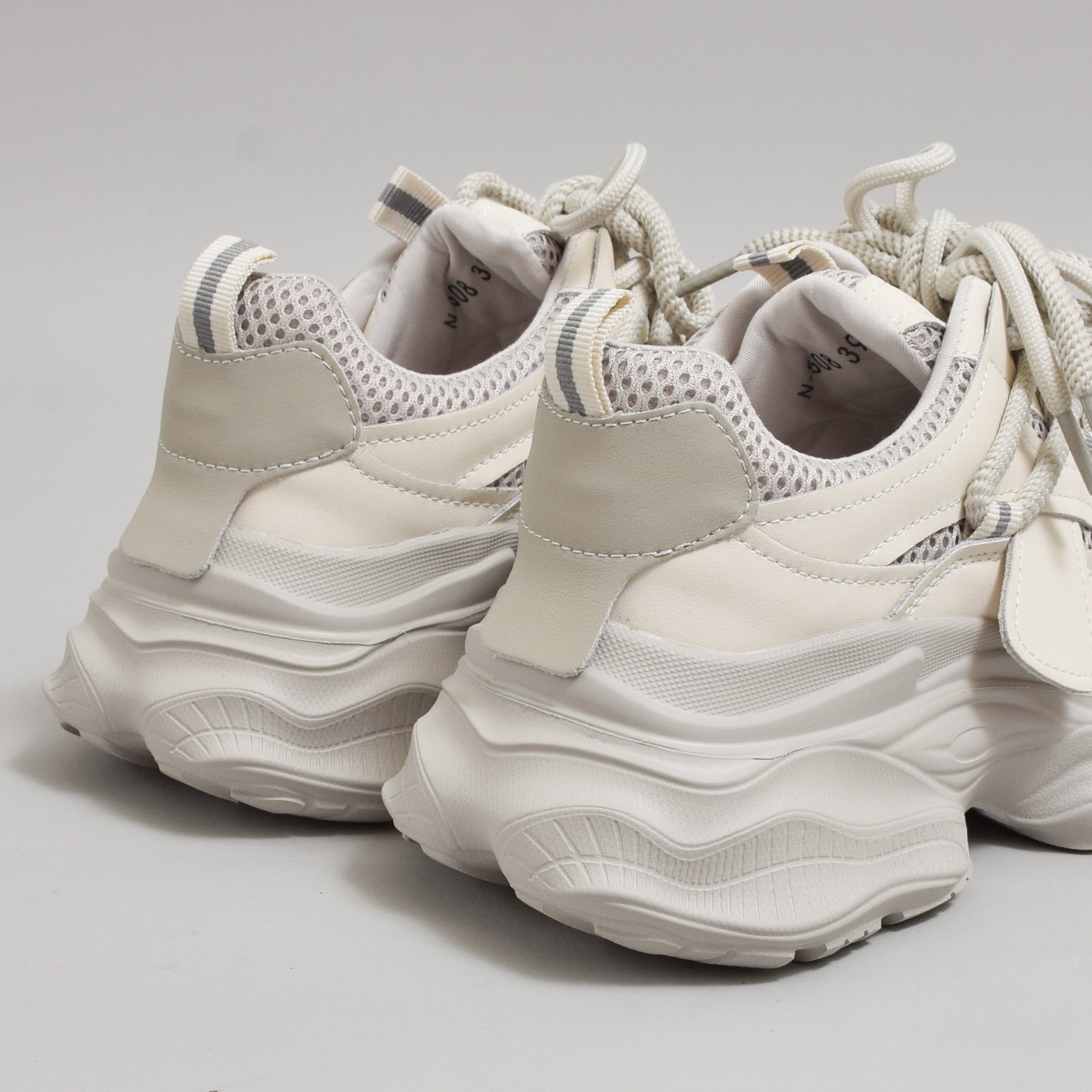 【Urban Mile by tukn.】 本革厚底スニーカー【n-508】