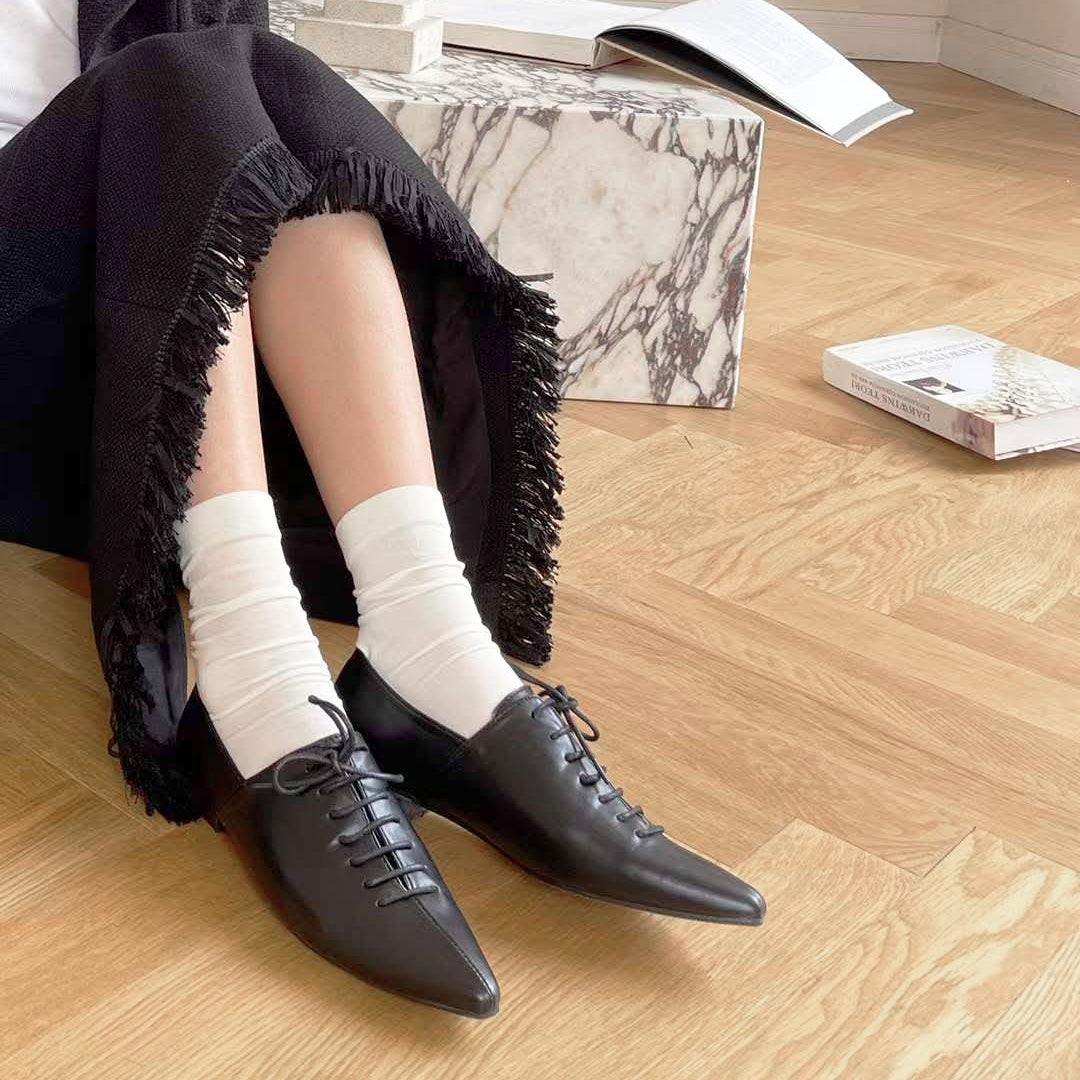 ポインテッドマニッシュシューズ【1-132-8-c】