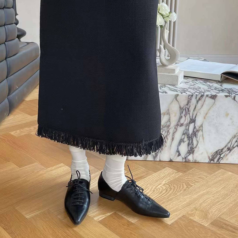 ポインテッドマニッシュシューズ【1-132-8-c】