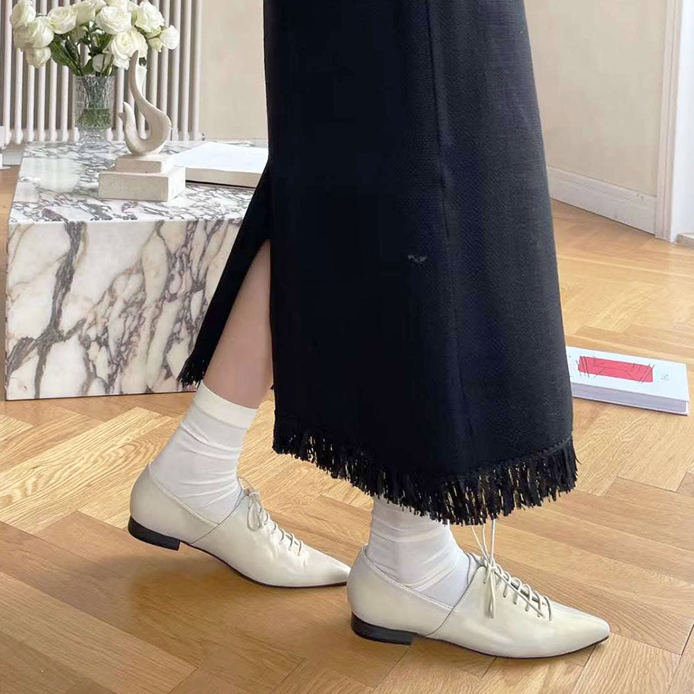 ポインテッドマニッシュシューズ【1-132-8-c】