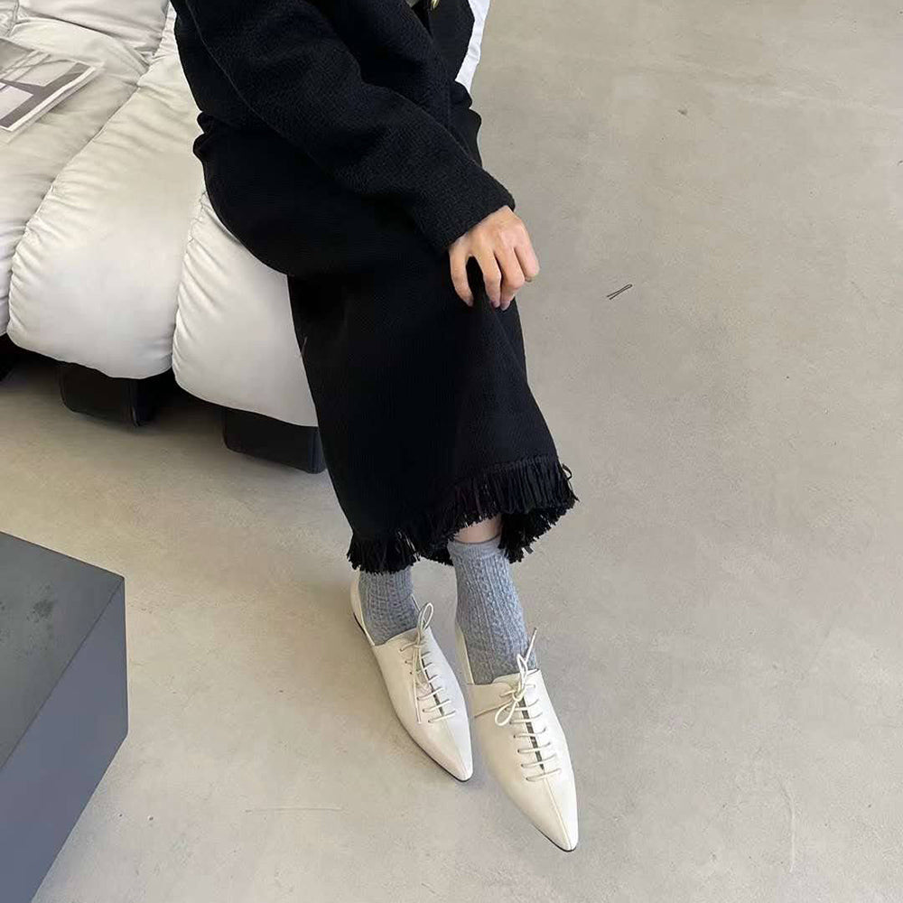 ポインテッドマニッシュシューズ【1-132-8-c】