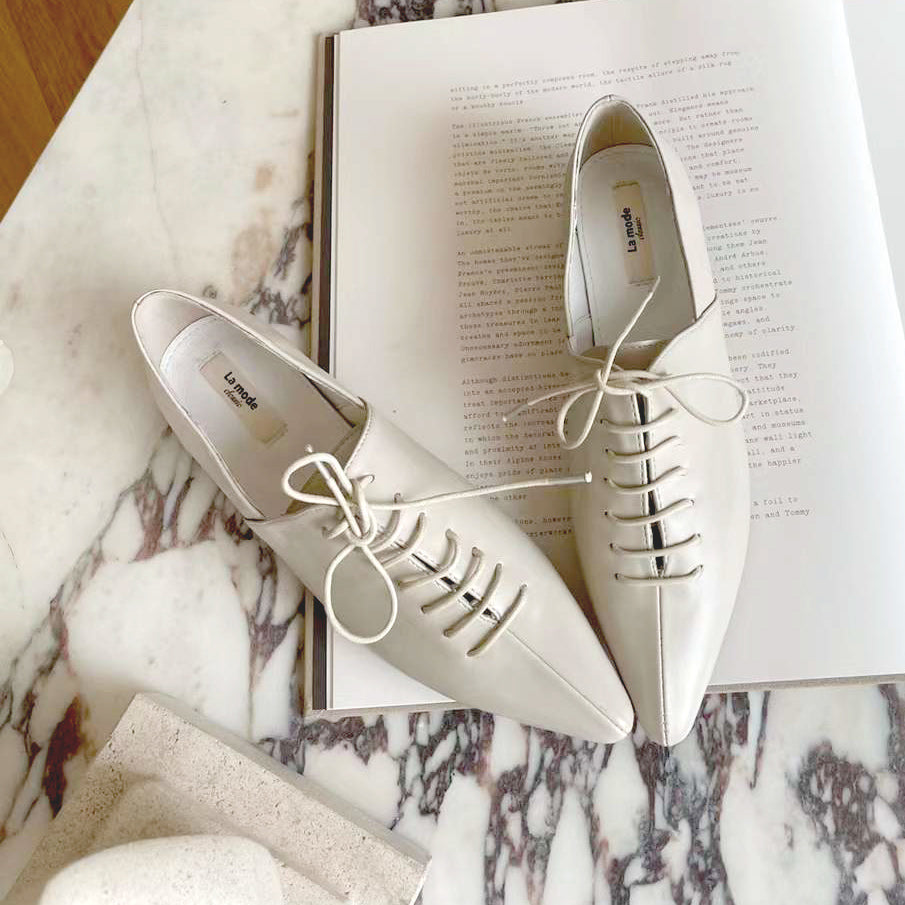 ポインテッドマニッシュシューズ【1-132-8-c】