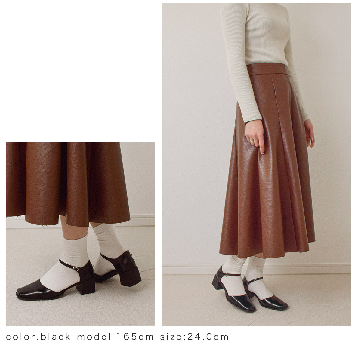 ヒールセパレートパンプス 【1-288-1-c】