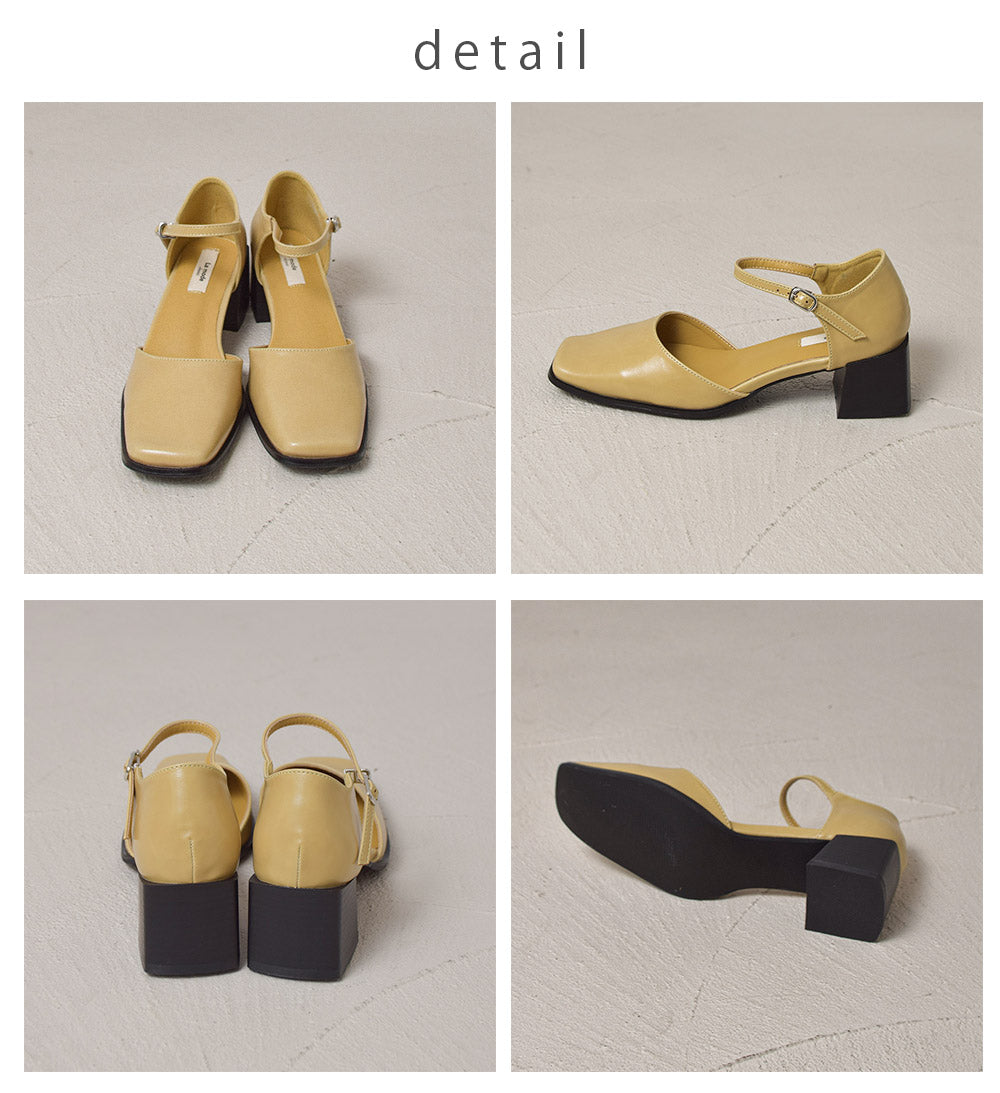 ヒールセパレートパンプス 【1-288-1-c】