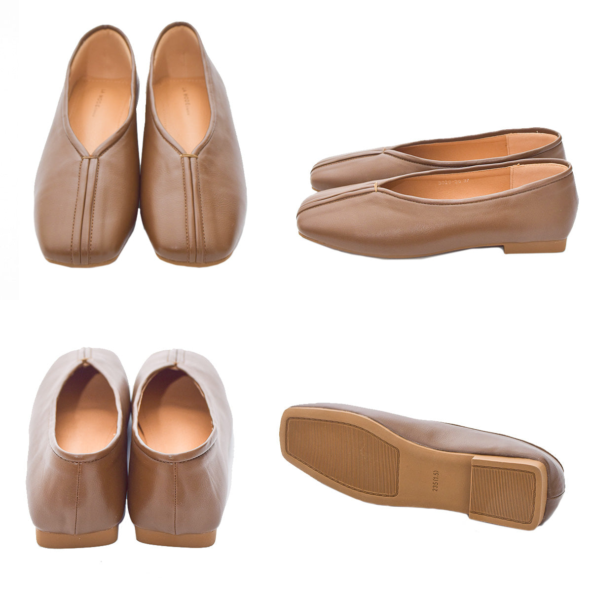 スクエアチャイナシューズ【3020-36】