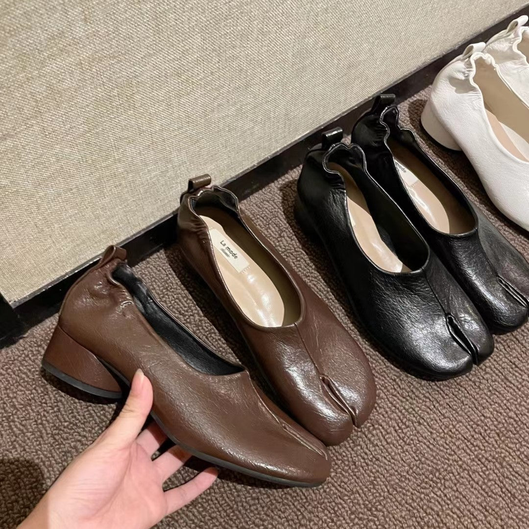 足袋ヒールパンプス【B106-2】