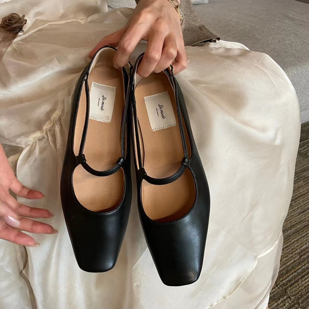 ナローストラップパンプス【S18-12】