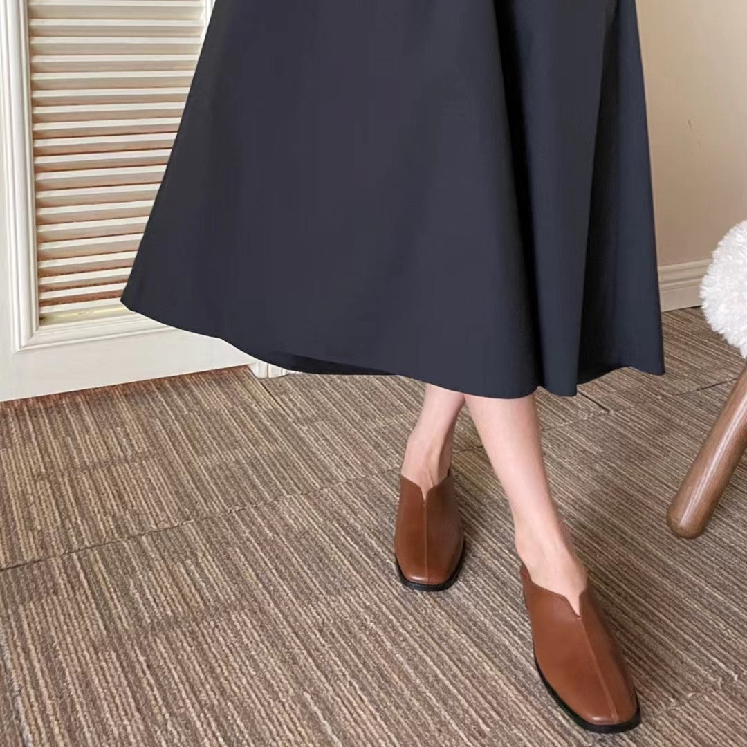 Vカットフラットパンプス【8865-30】