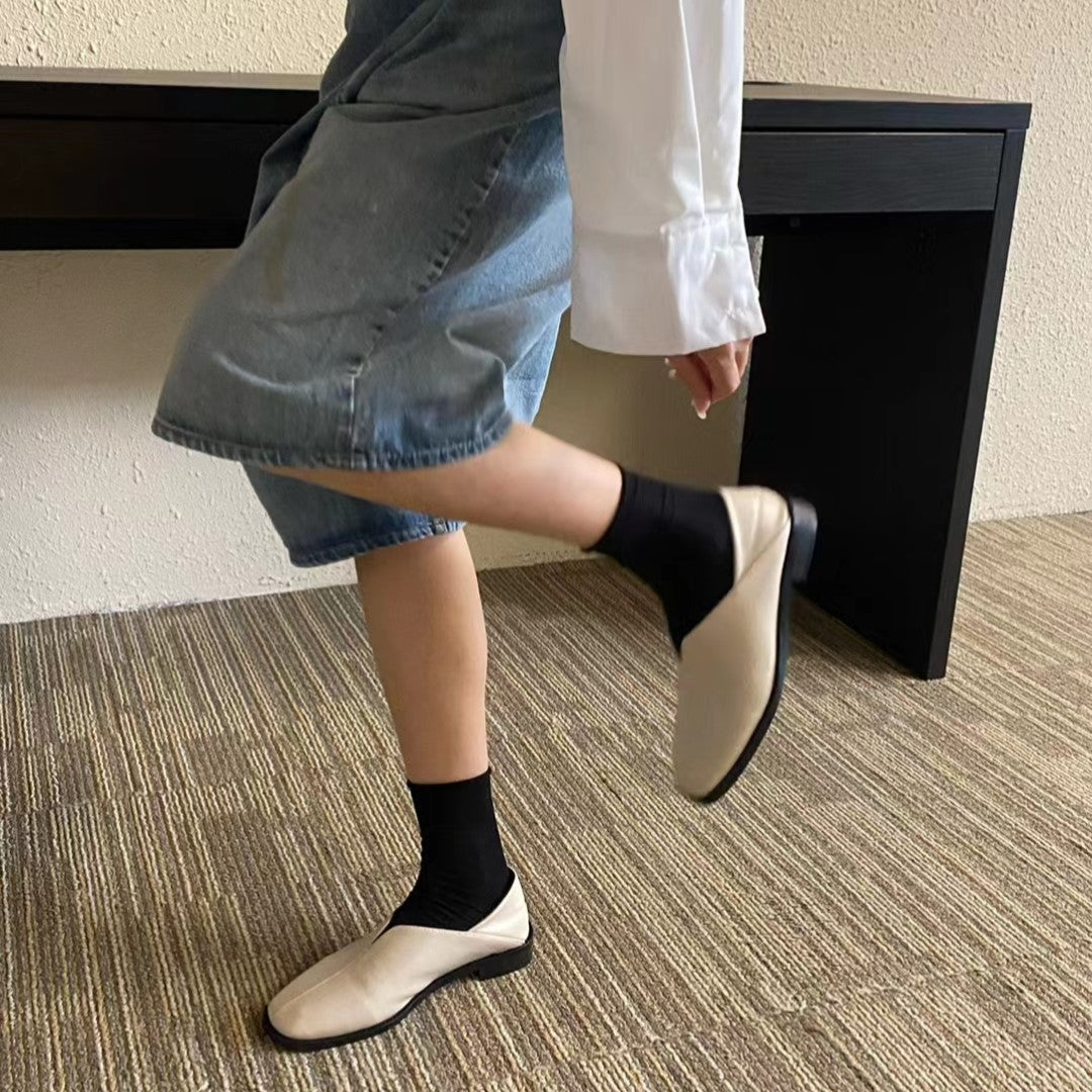 Vカットフラットパンプス【8865-30】