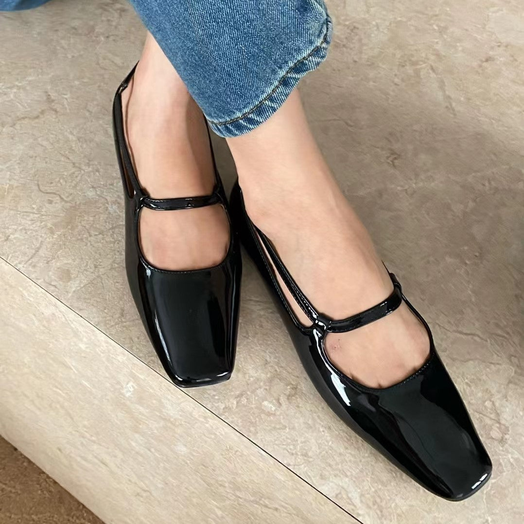 ナローストラップパンプス【S18-12】