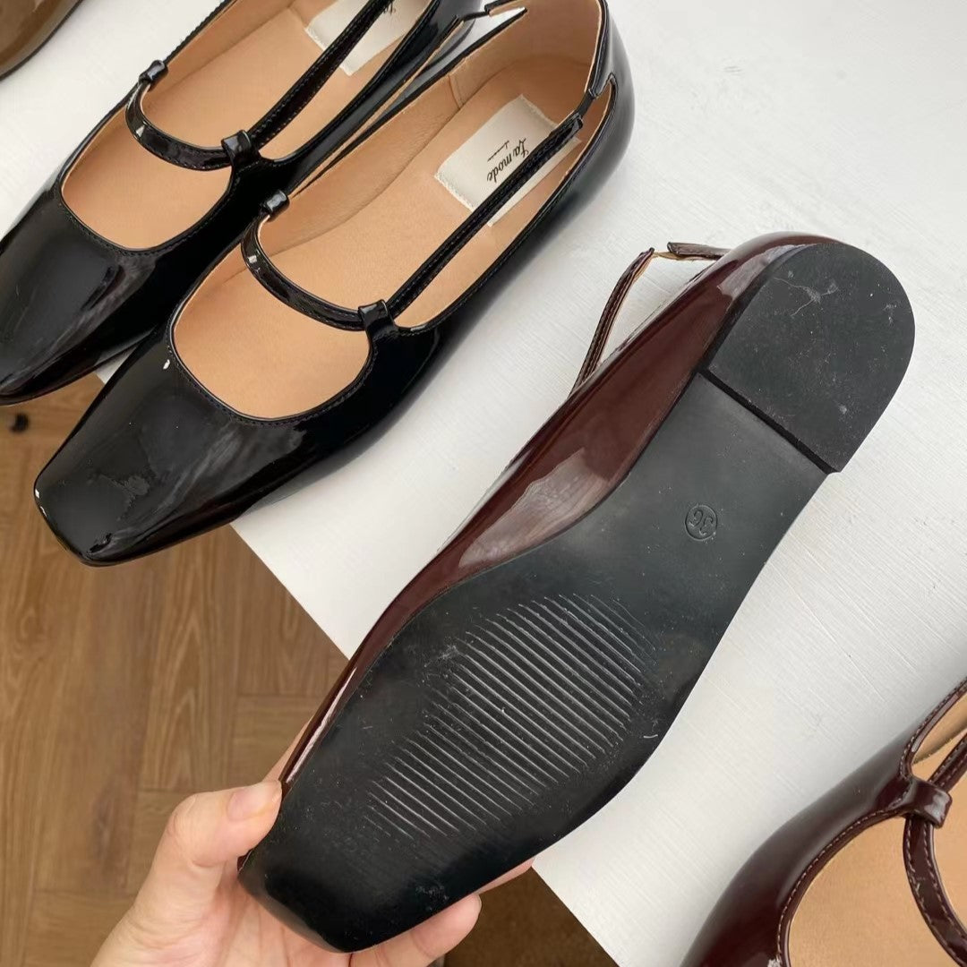 ナローストラップパンプス【S18-12】