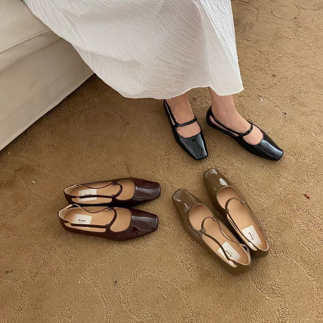 ナローストラップパンプス【S18-12】