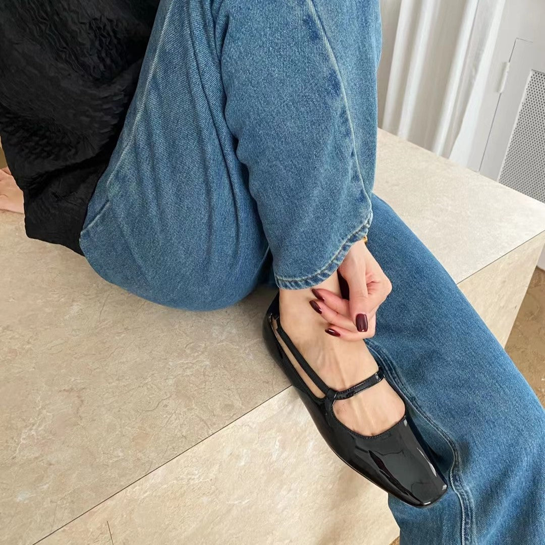 ナローストラップパンプス【S18-12】