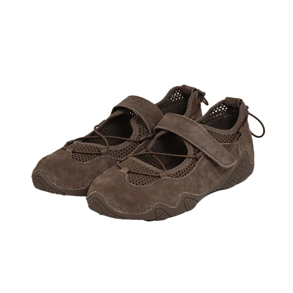 本革メリージェーンストリングスニーカー【sneaker05】