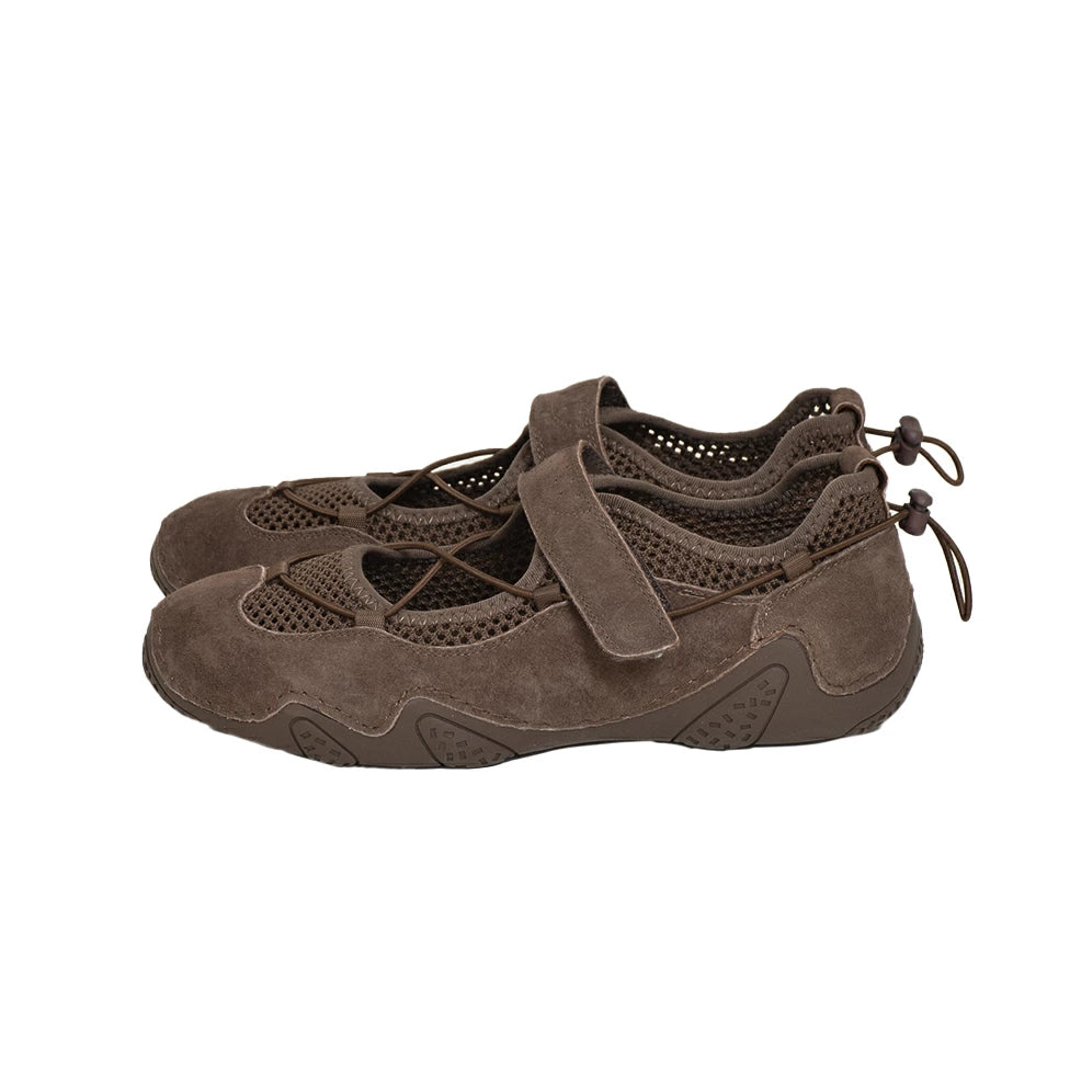 本革メリージェーンストリングスニーカー【sneaker05】