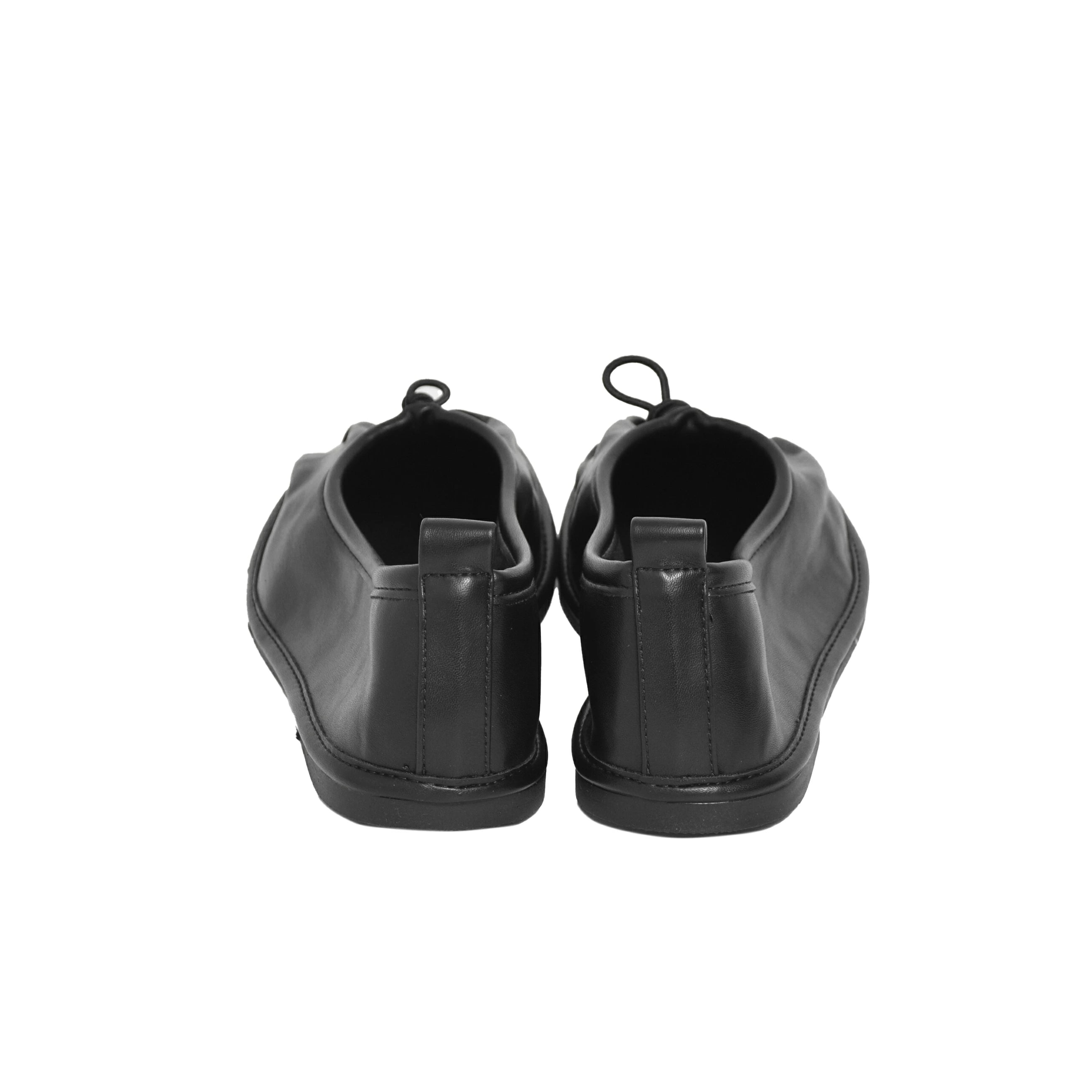 スクエアトゥゴムギャザーパンプス【8281-6】