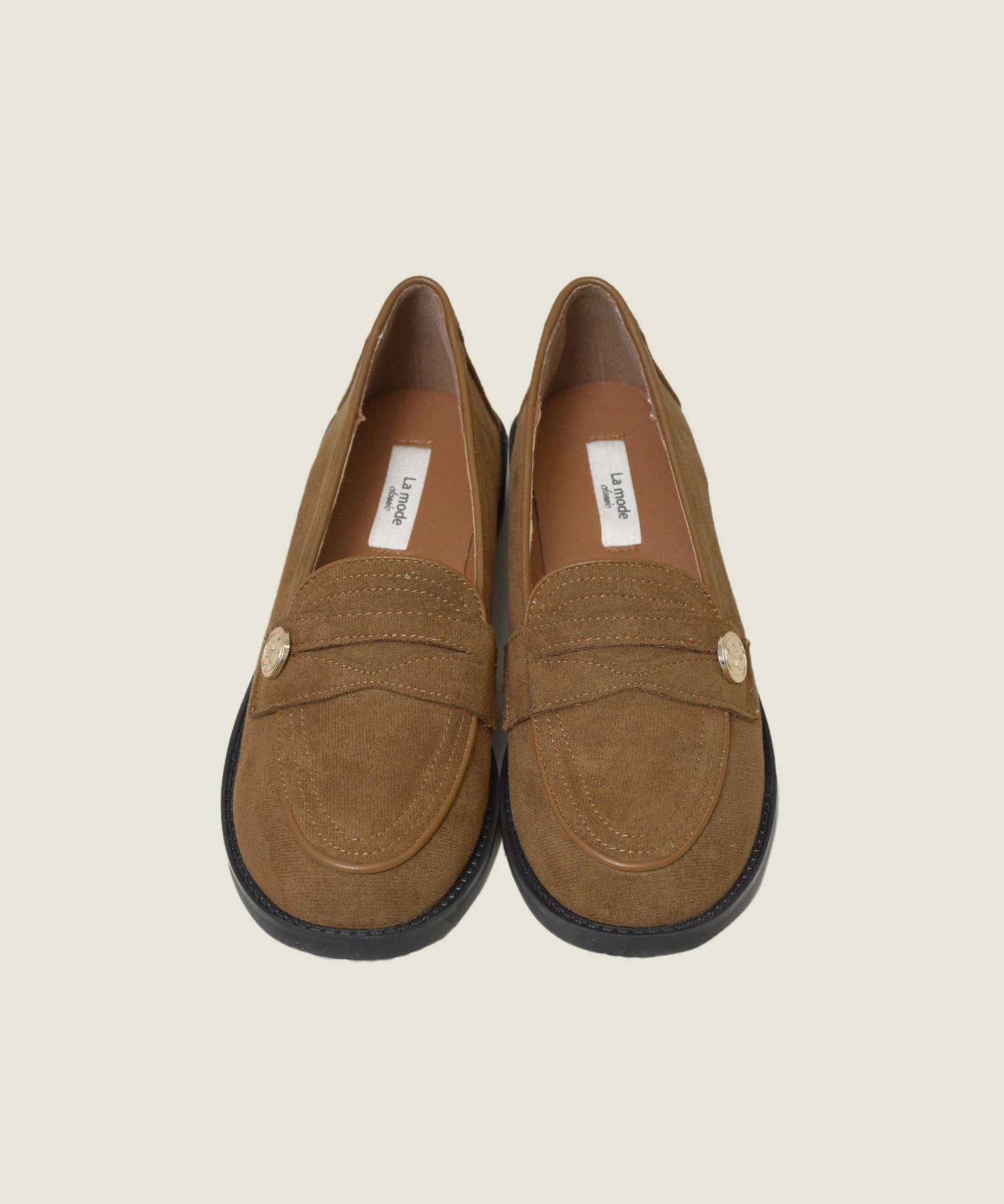 スエード調ローファー【65-00】