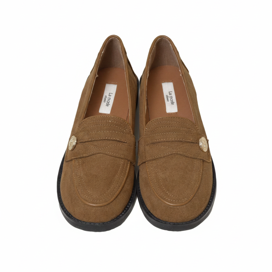 スエード調ローファー【65-00】