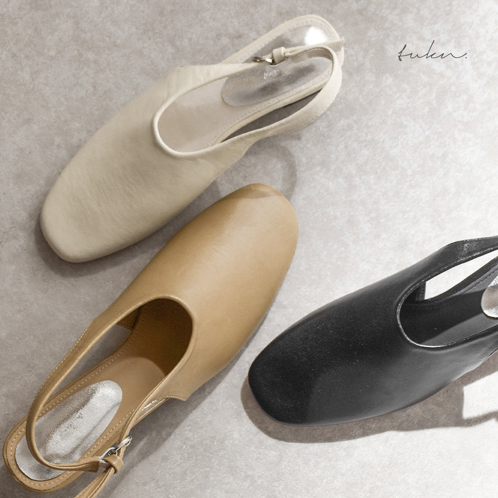 バックストラップ ミュールパンプス 【1-m08-1-c】