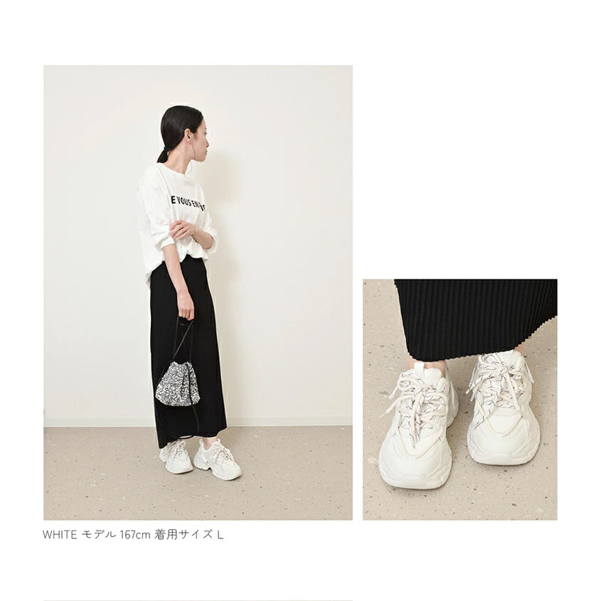 【Urban Mile by tukn.】 本革厚底スニーカー【n-508】