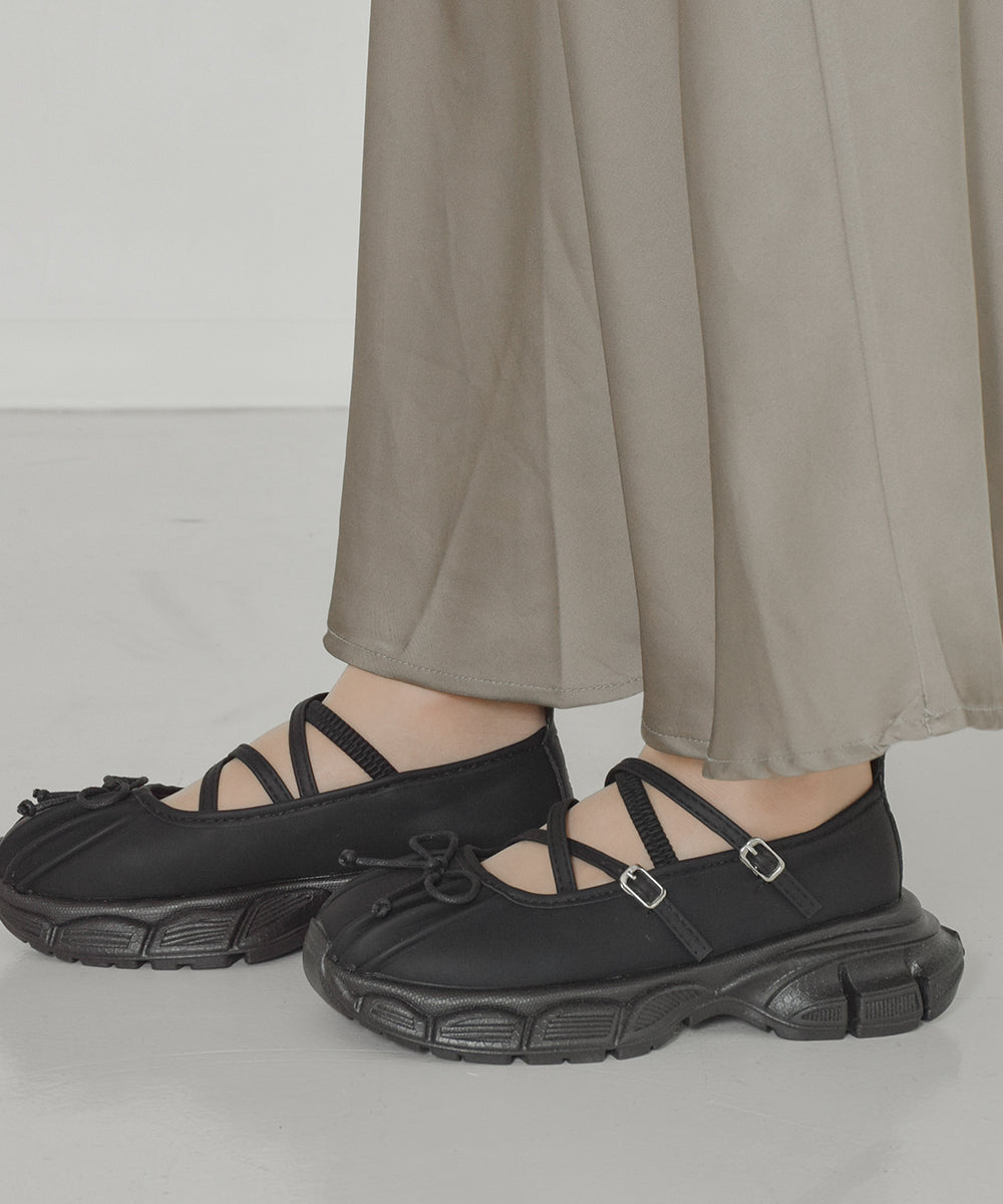 厚底バレエコアスニーカー 【sneaker01】