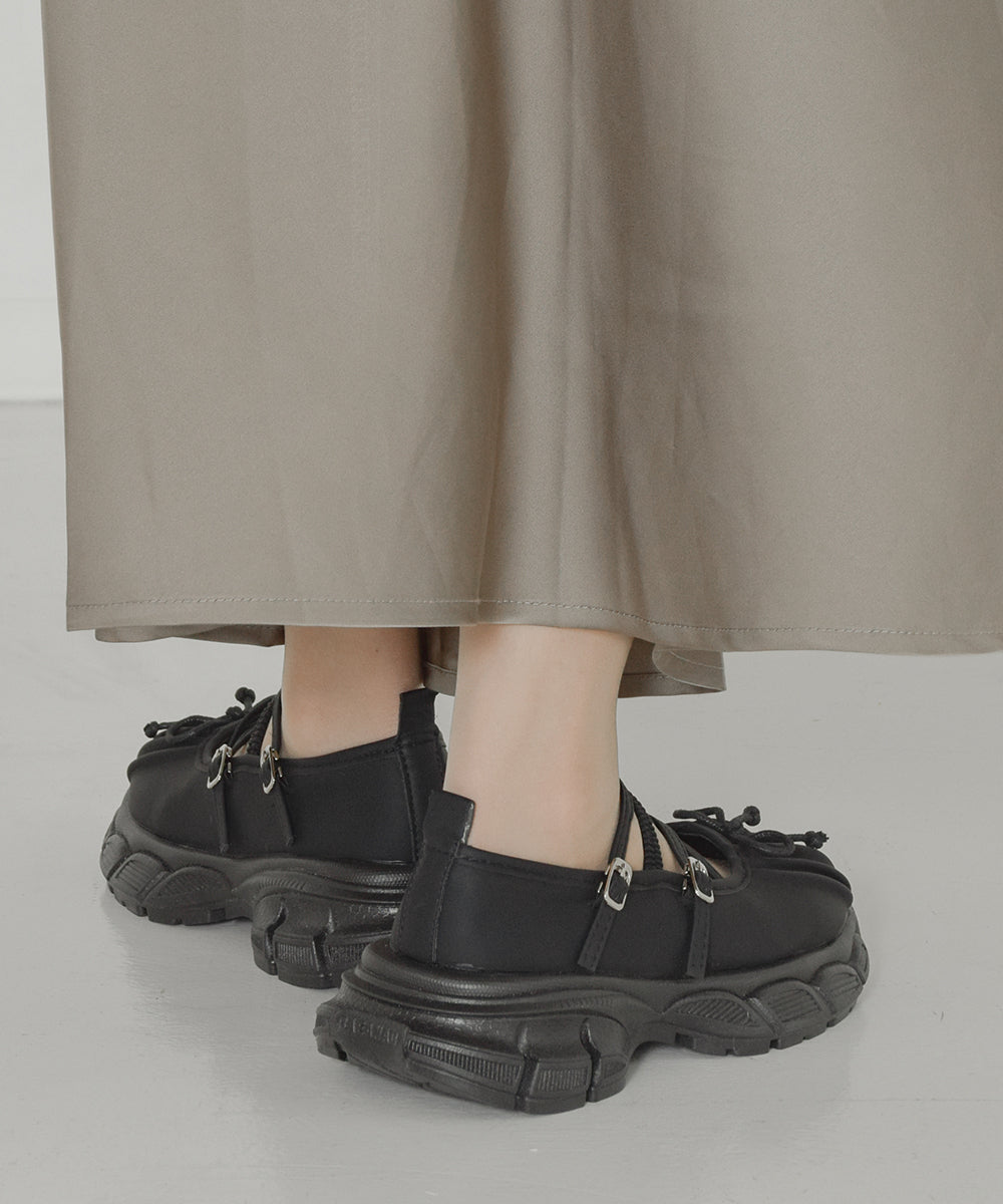 厚底バレエコアスニーカー 【sneaker01】